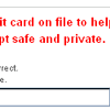 Spoof eBay web page