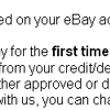 Spoof eBay web page