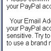 Paypal spoof email hoax scam.