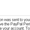 Paypal spoof email hoax scam.