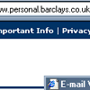 Barclays Bank Email Hoax and Fake Web Page scam (also targeting Nat West, Halifax & Nationwide banks).