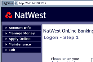 Nat West Bank Security Update email scam 