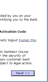 Nat West Bank Security Update email scam 