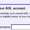 AOL Billing Problem Email Phishing Scam.