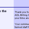 AOL Billing Problem Email Phishing Scam.