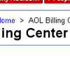 AOL Billing Problem Email Phishing Scam.