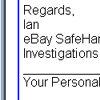 NOTICE eBay Obligatory Verifying - Invalid User Information - Email Phishing Scam