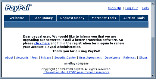 Paypal 'Verify your identity' - Email Scam.