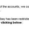 eBay email hoax and web page