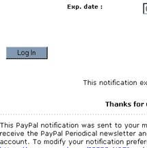 Paypal email hoax scam