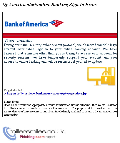 bankofamerica online banking sign in